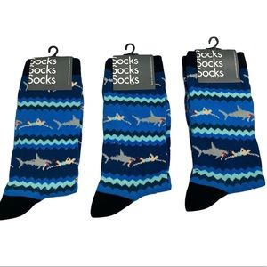 Shark Attack Socks
